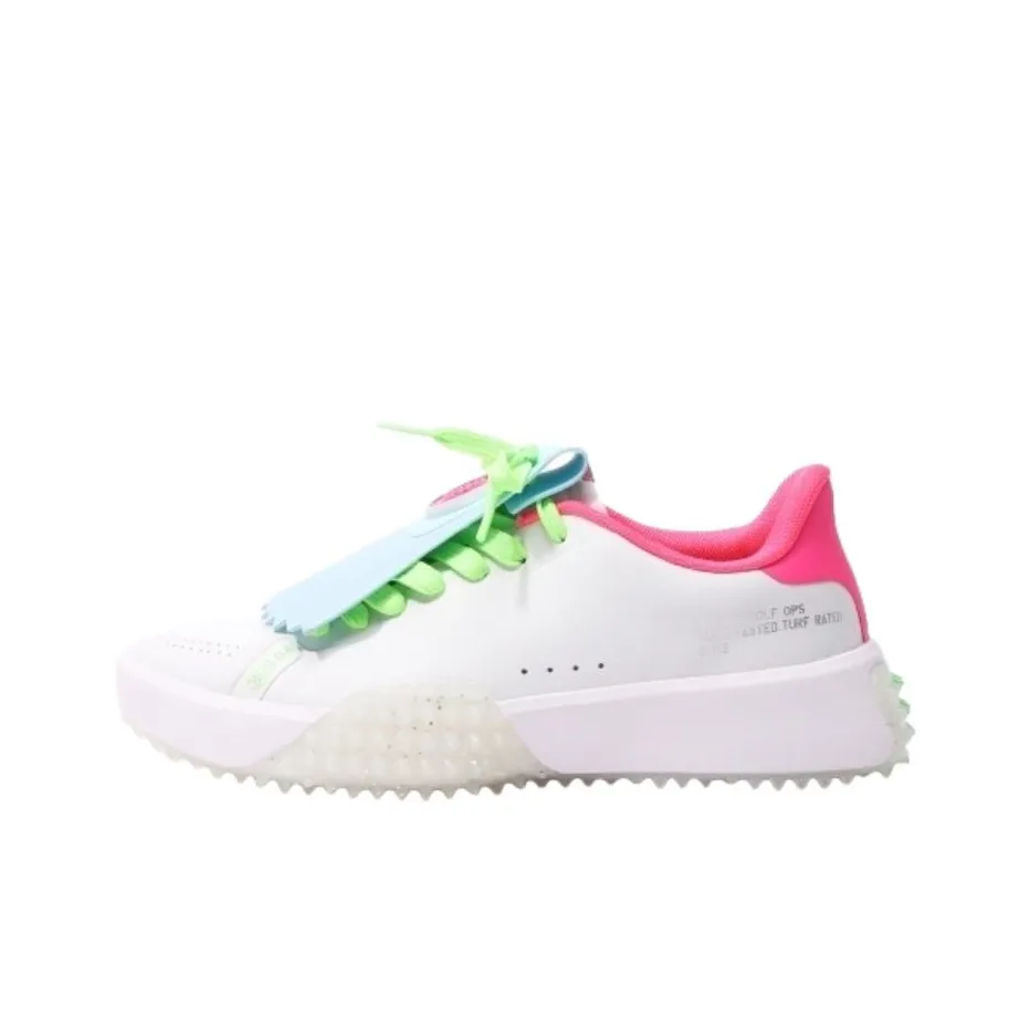 GFORE Slip Resistant, Abrasion Resistant, Waterproof Low Top Golf Shoes Men's White