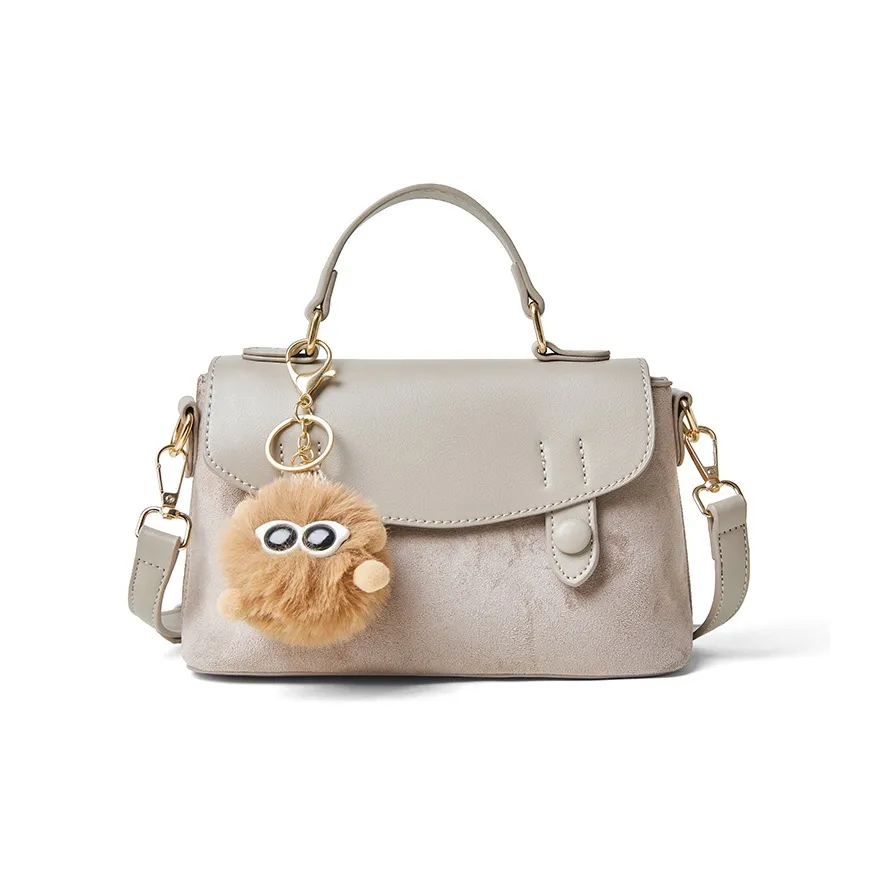 BOSTANTEN Ткань Сумка Женская Карандаш Серый