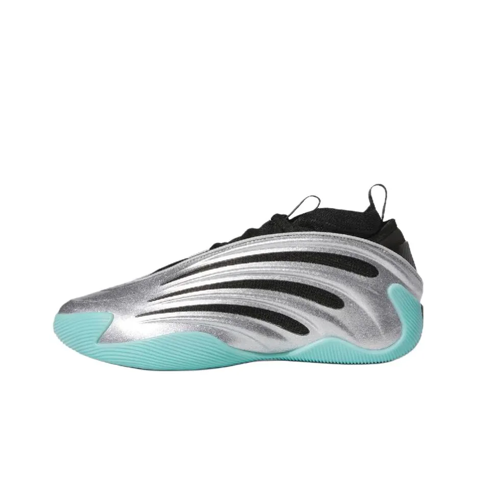 Adidas Harden Vol.9 Grip MID Баскетбольные кроссовки Мужские Серебристо-черные