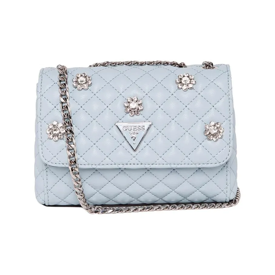 GUESS Конверт из искусственной кожи сумка через плечо средний размер женский синий