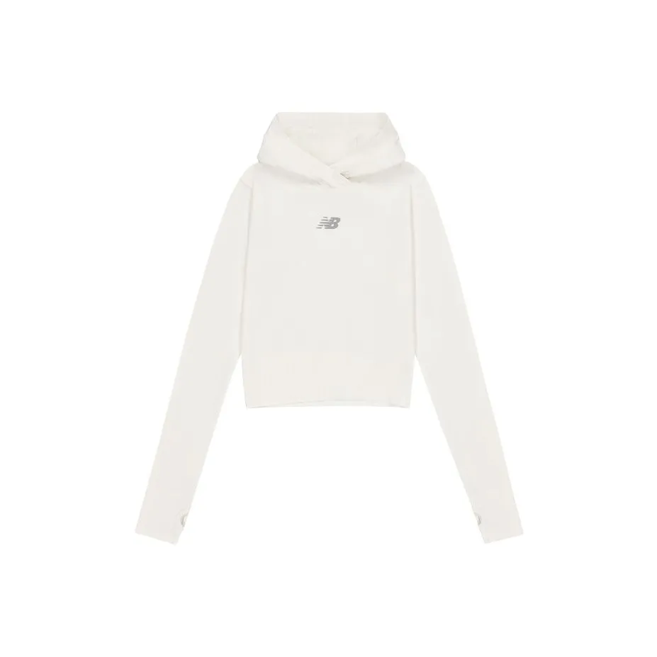 New Balance SS25 Sweatshirt Women's White