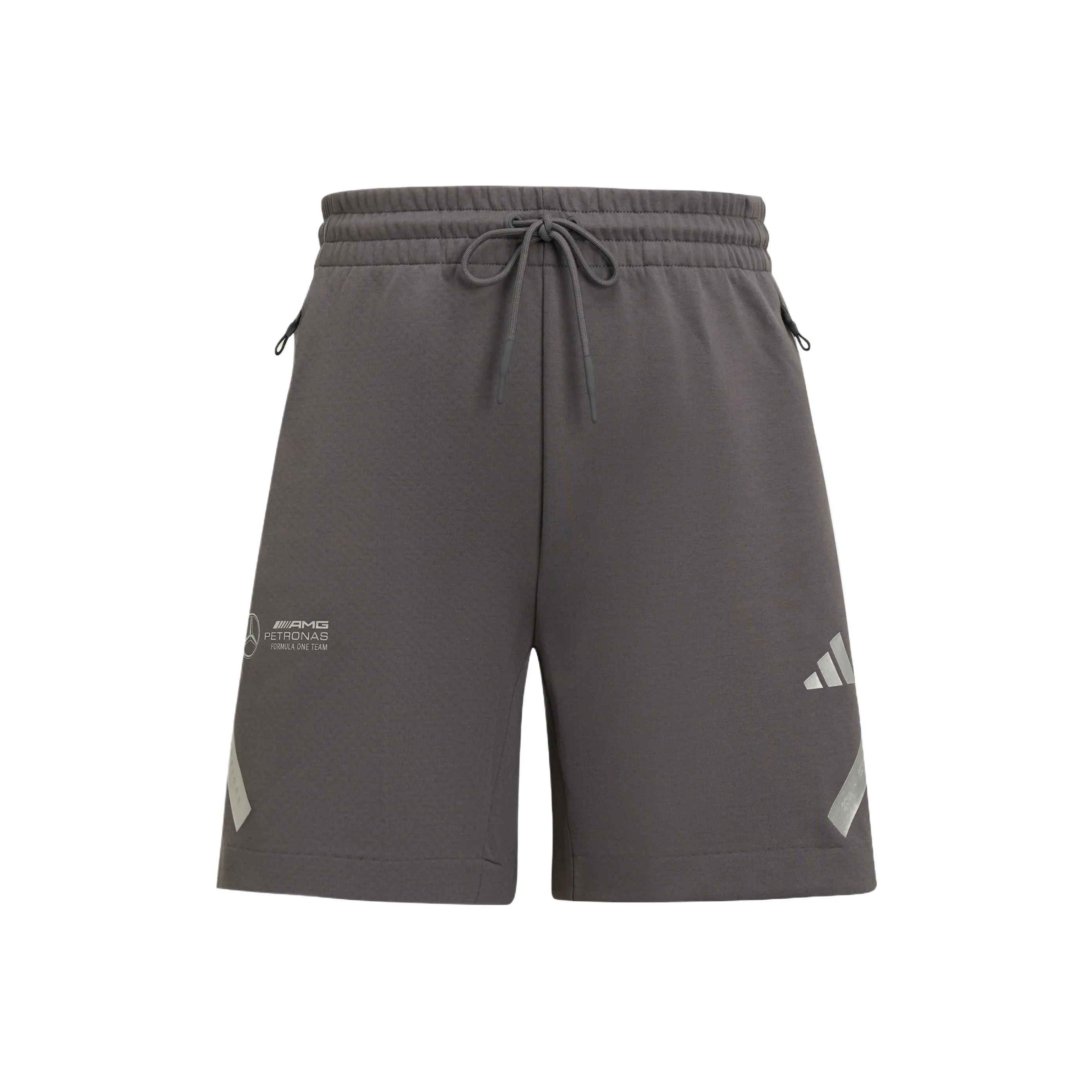 Adidas Mercedes Amg Спортивные шорты Мужские Темно-серые