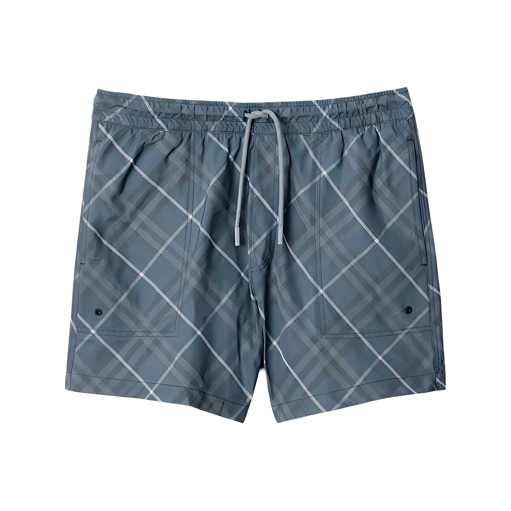 Burberry Checked Swim Shorts