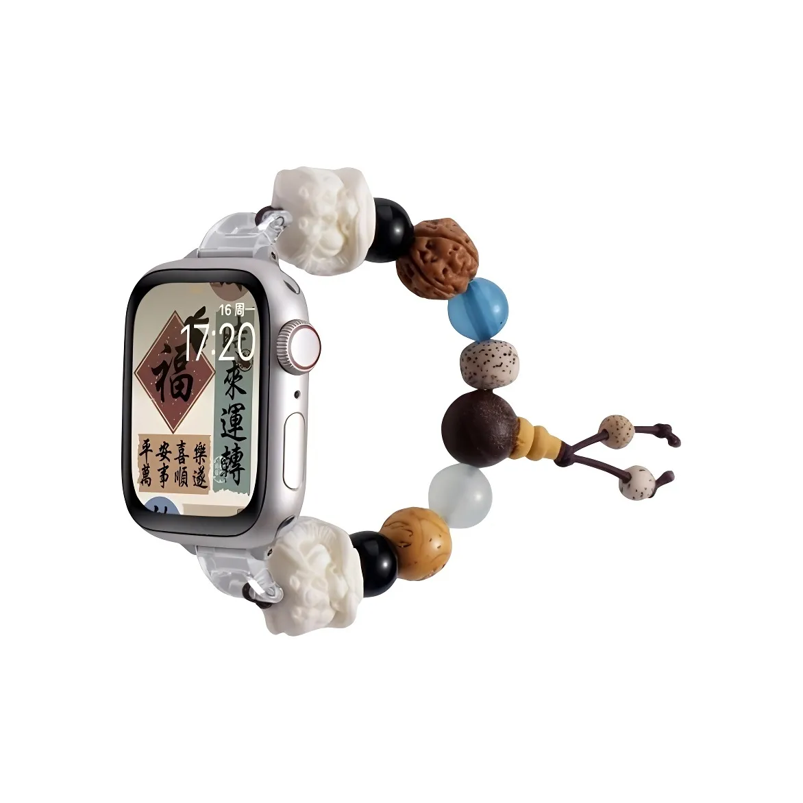 KVZUVUU Ремень Apple Совместимость Восемнадцать SEED Материал IwatchS10 S9 8 7 6 Ultra