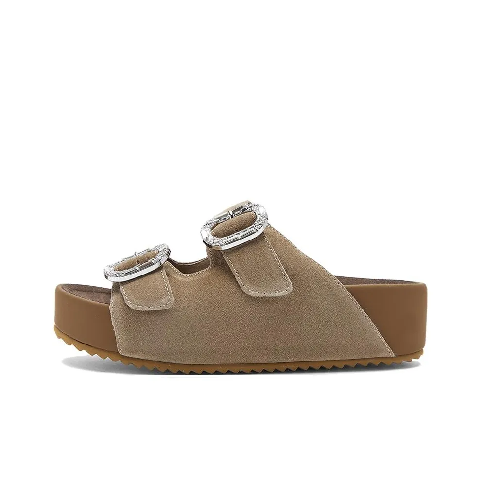 NINE WEST Устойчивые к истиранию Слипоны Женские Абрикос