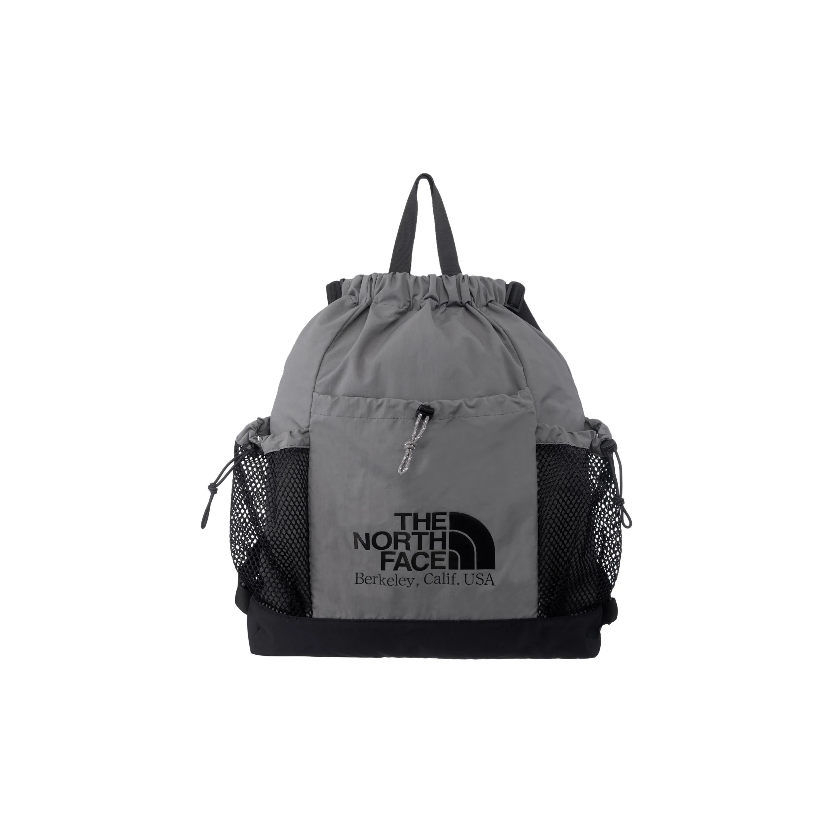THE NORTH FACE Nylon Backpack Outdoor Bag Unisex Gray & Black