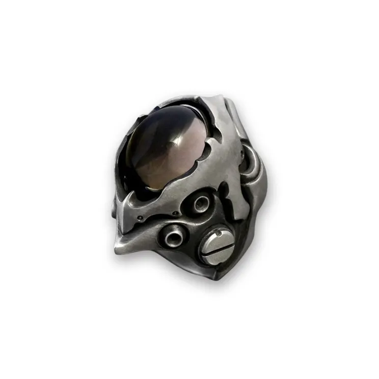 LuluCanaan Стекло Кошачий глаз Нефритовые кольца Мужской