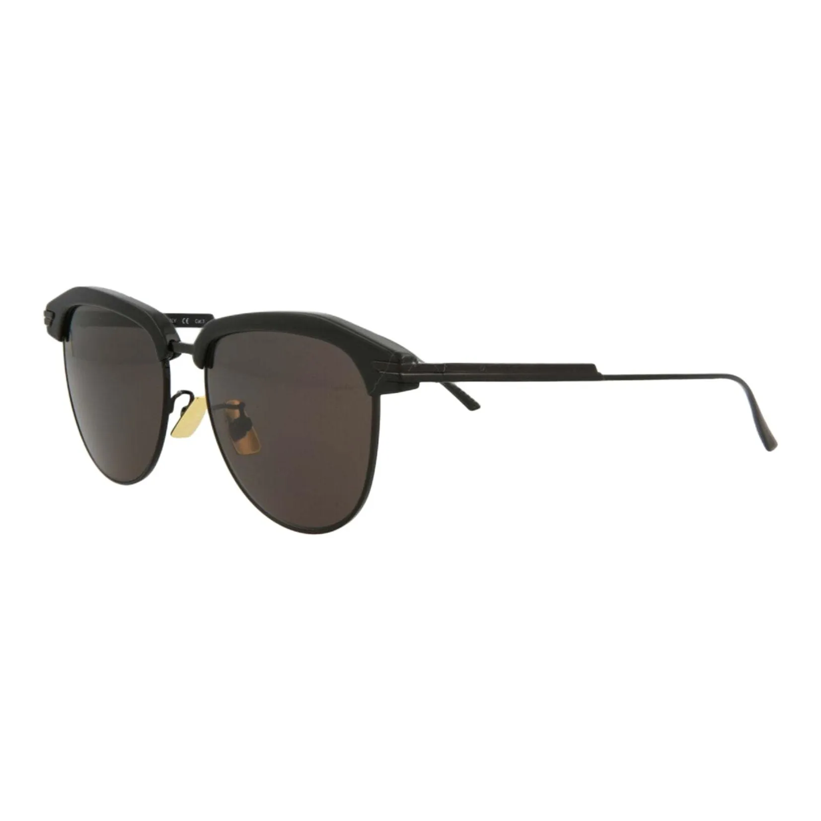 Bottega Veneta Acetate Browline Sunglasses Unisex Black