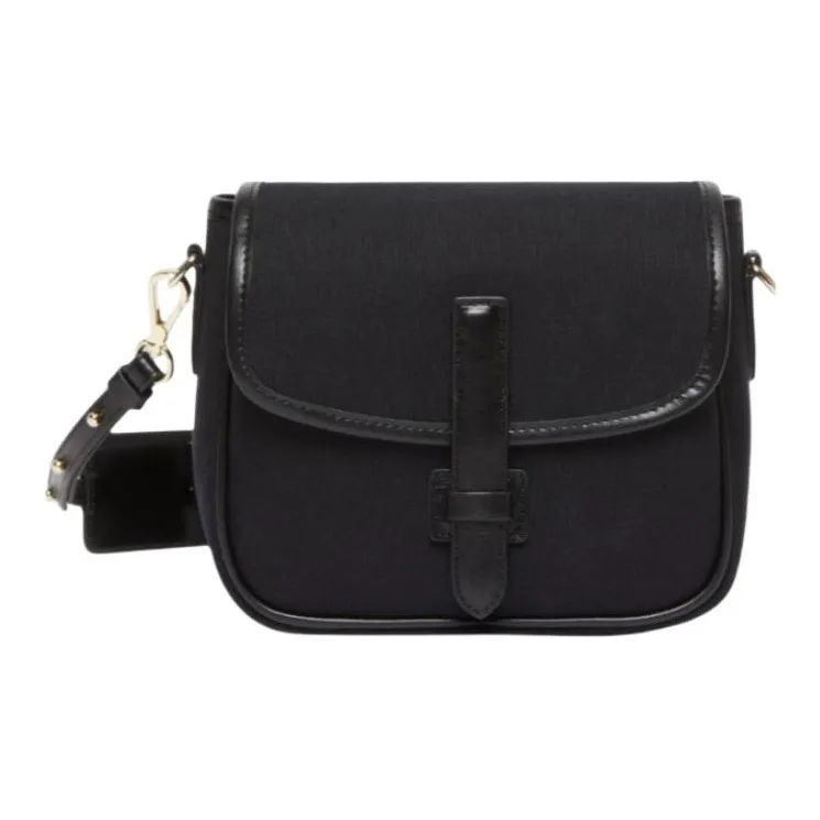 WEEKEND MaxMara Cotton Shoulder Bag Women's Black