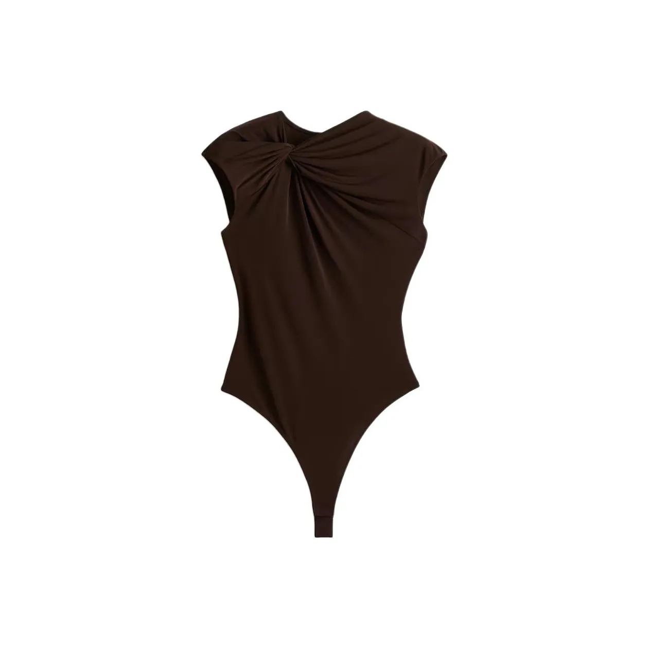 H&M Темно-кофейное женское боди