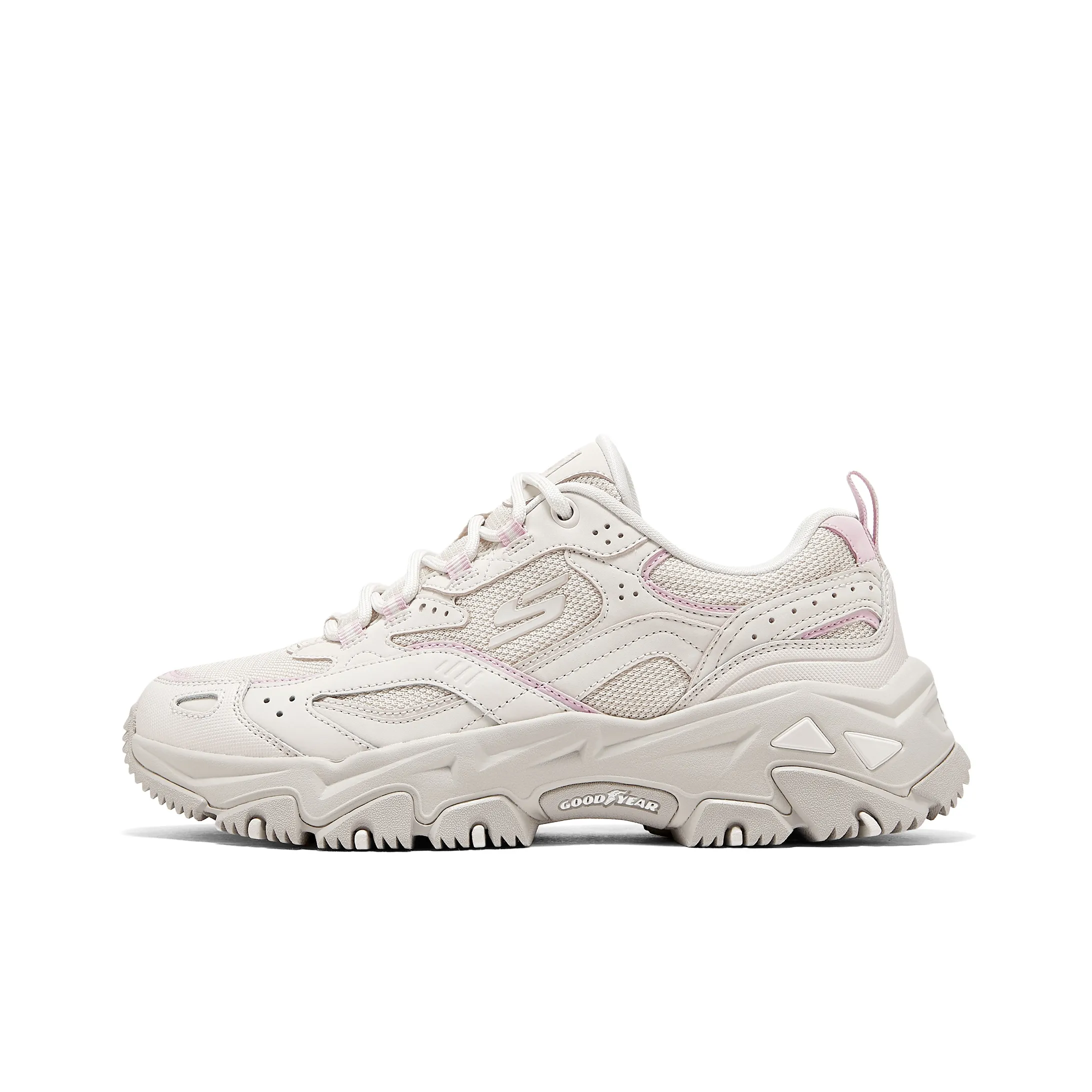Skechers OUTDOOR Low Top Chunky Sneakers Women's Pink