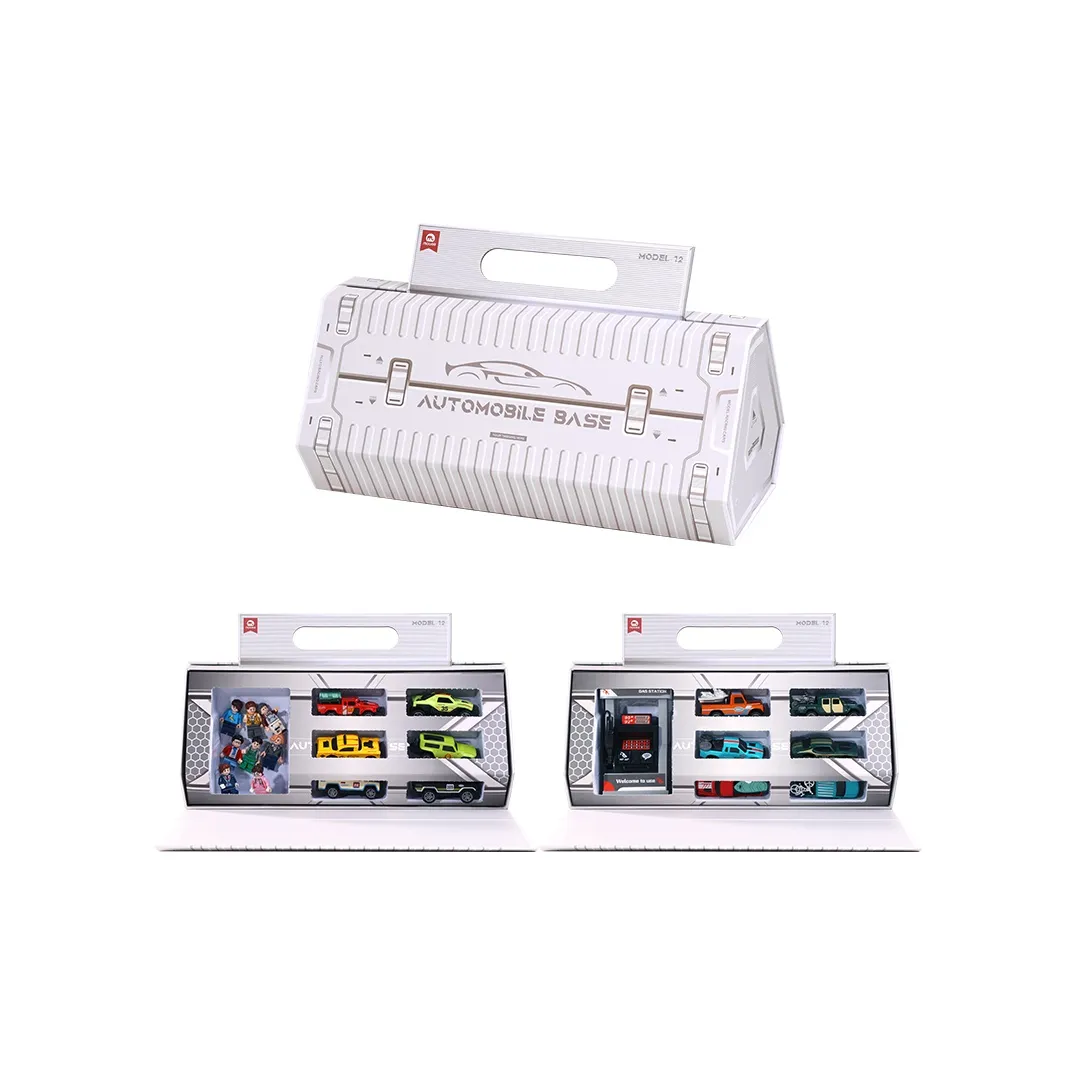 MOBEE Цинковый сплав Автомобиль Дырка в Стене Игровой Автомобиль Коробка Развивающие игрушки