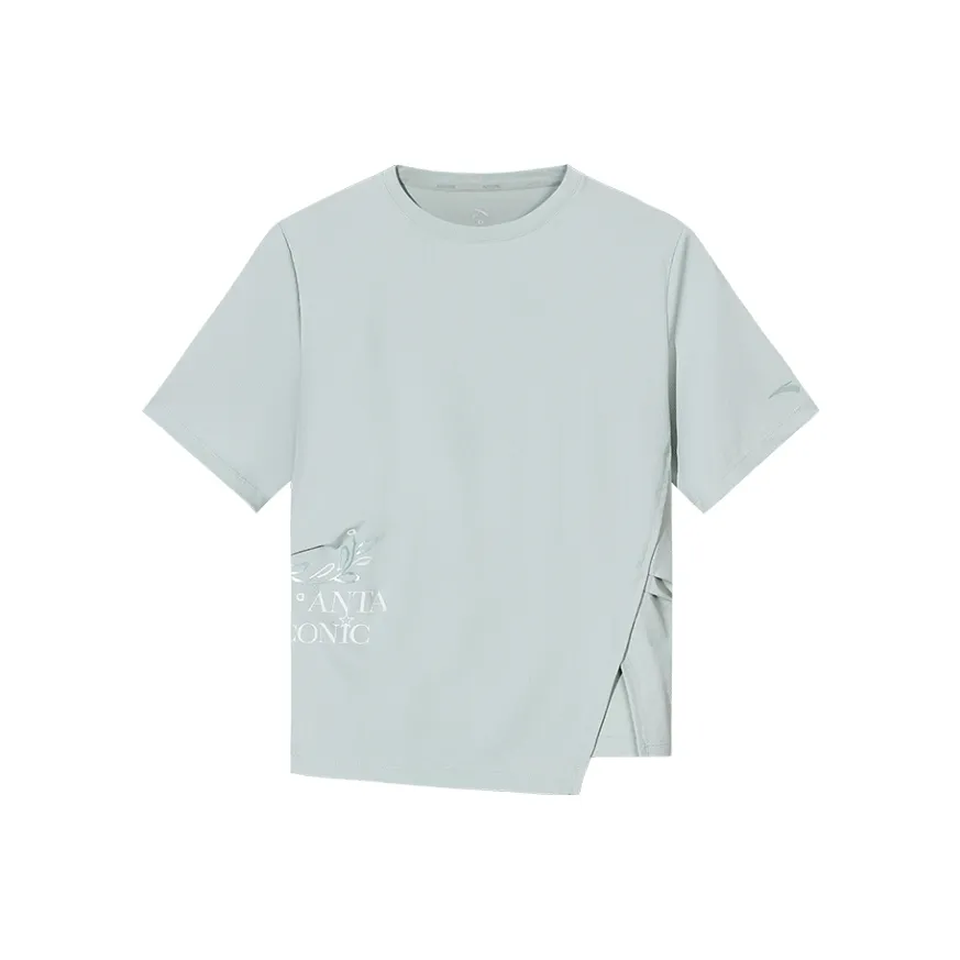 ANTA Life Collection T-Shirt Женская Освежающий Синий