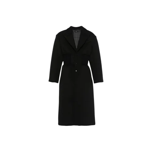 WARDROBE.NYC Черное Женское Пальто