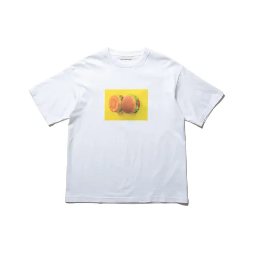 Uniform Experiment Takuro Tamayama Collaboration Белая Мужская Рубашка