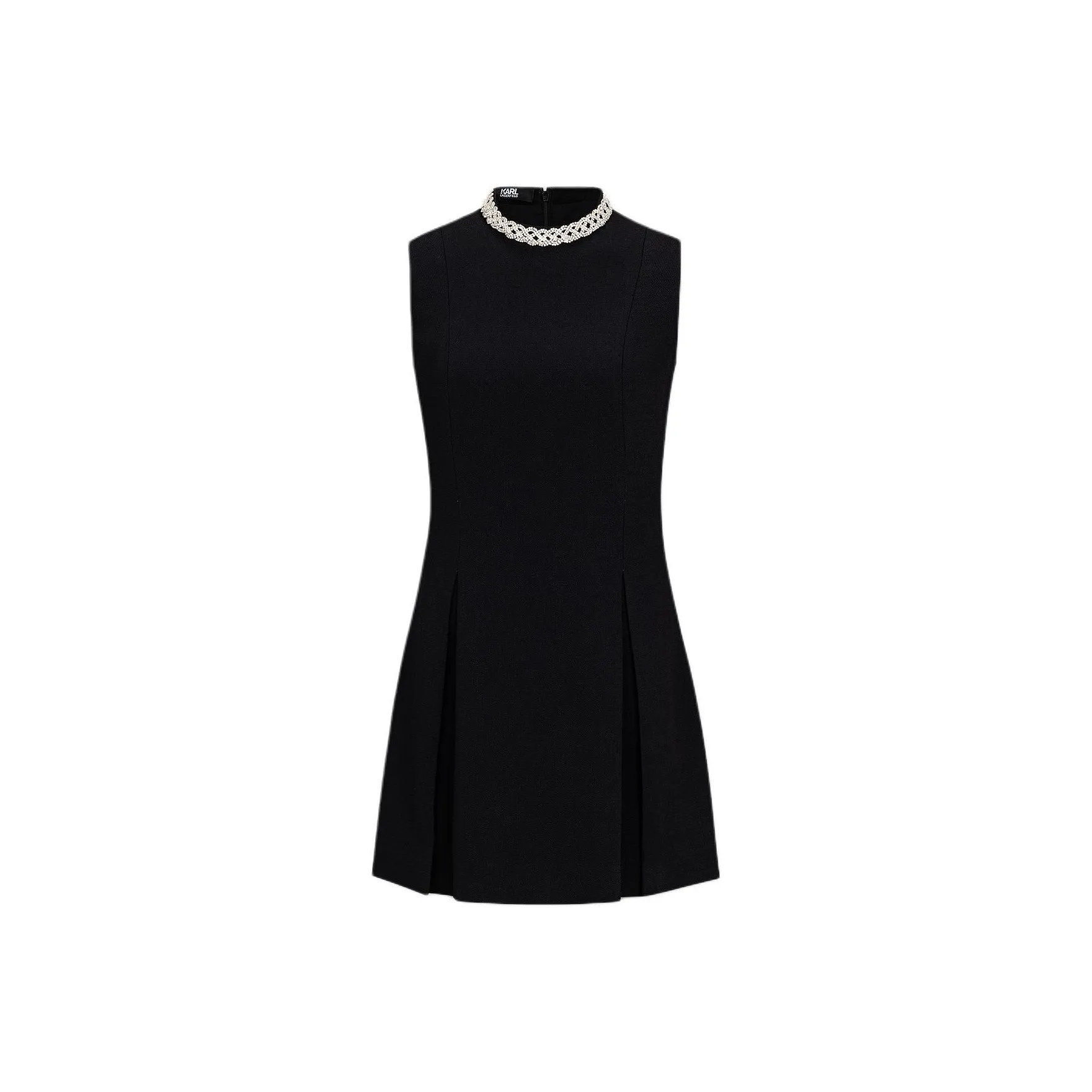 KARL LAGERFELD Без рукавов Платье Женское Черное