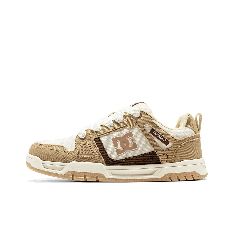 DC Shoes STAG PRO Abrasion Resistant Low Top classicboard Shoes Men's Mocha Mousse