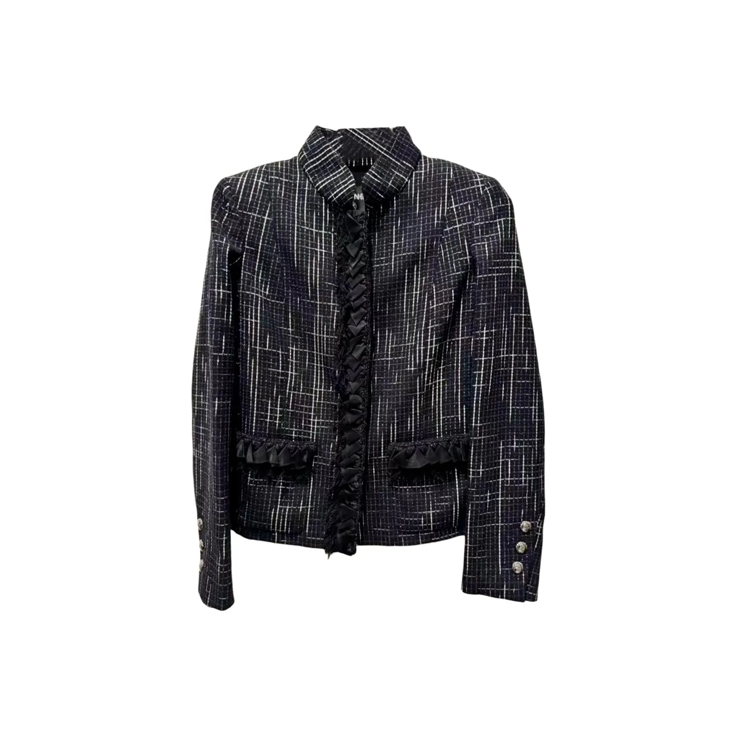 CHANEL 21B Fall Winter Preview Collection Jackets & Coats Women's Black