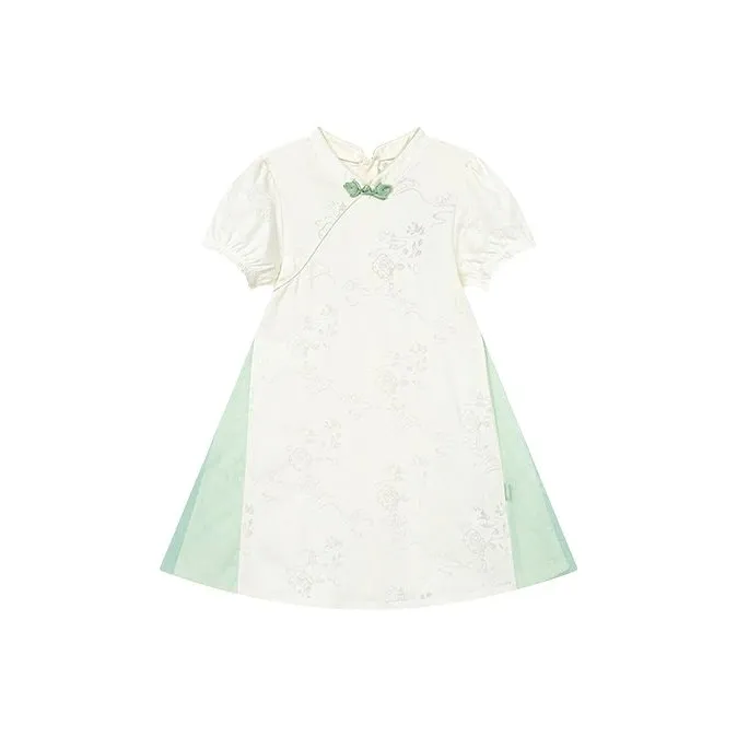 XTEP Платье SS25 Flowing Облачный белый Дети Возраст 3-7 лет