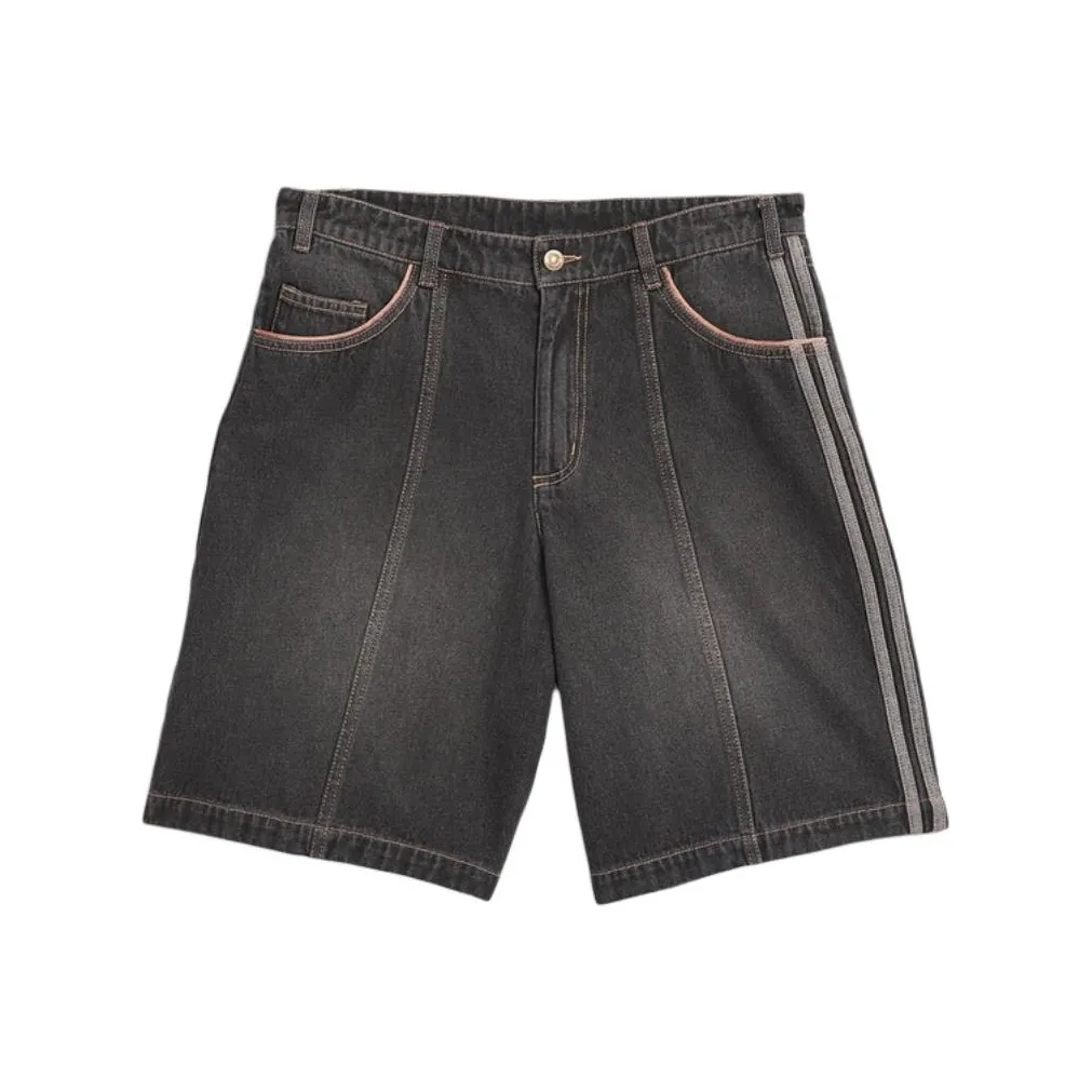 Adidas Originals Джинсовые шорты Мужские Черные