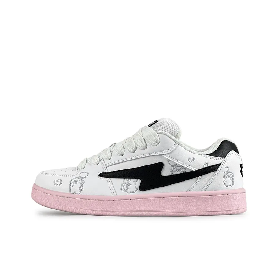 LuzaoT SUPER DRAG Низкие кроссовки для скейтбординга Женские Озорная собака