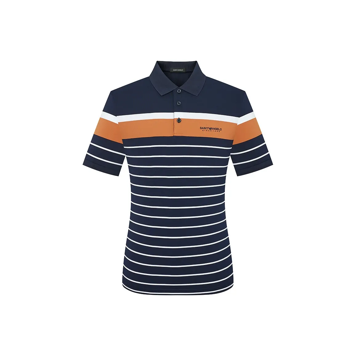 SAINT ANGELO Polo Shirts Unisex Navy Blue