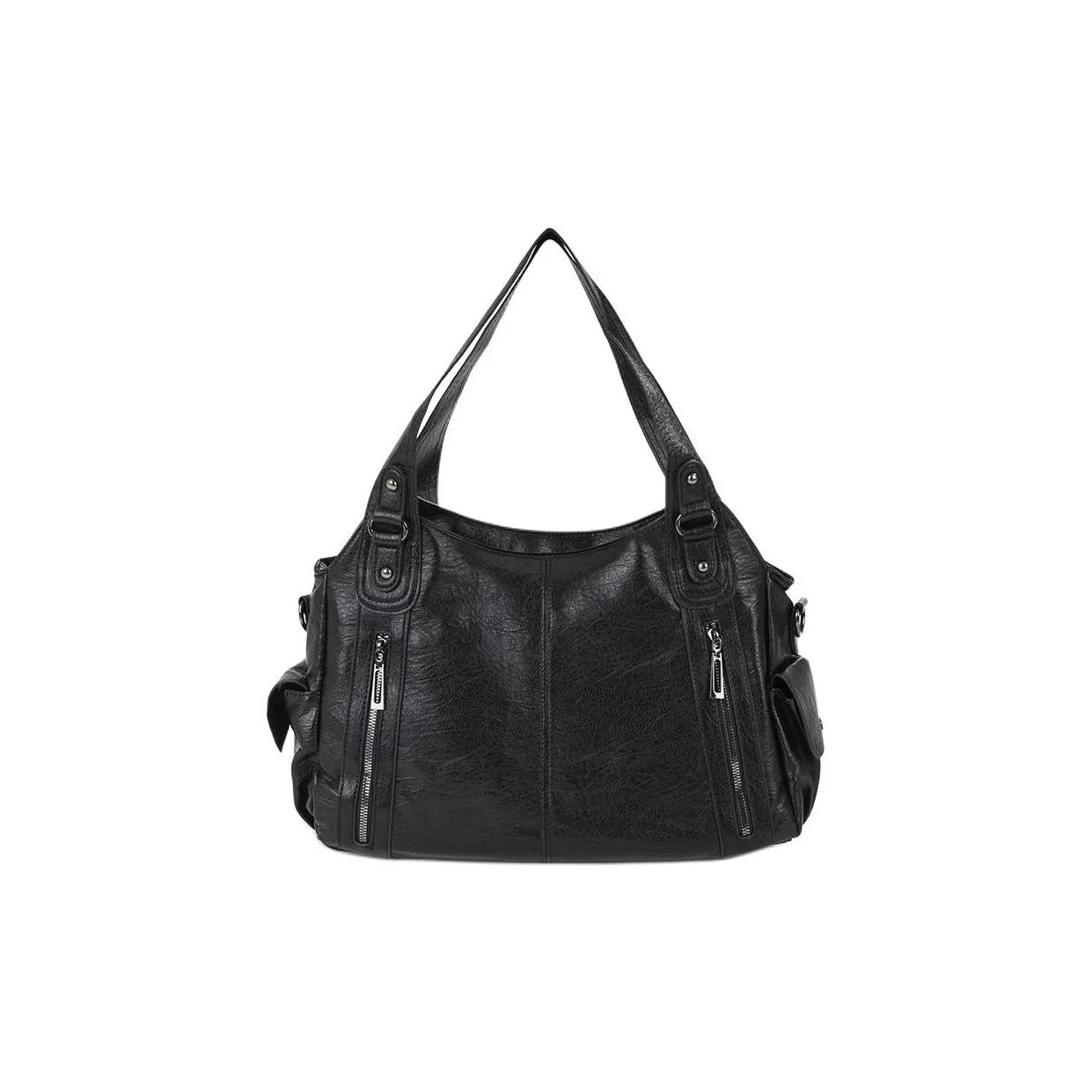 VIHUS ПУ (полиуретан) Сумка через плечо Сумка Мужская Черная