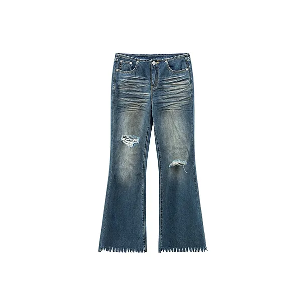 CHUU Jeans Women's Dark Denim Blue