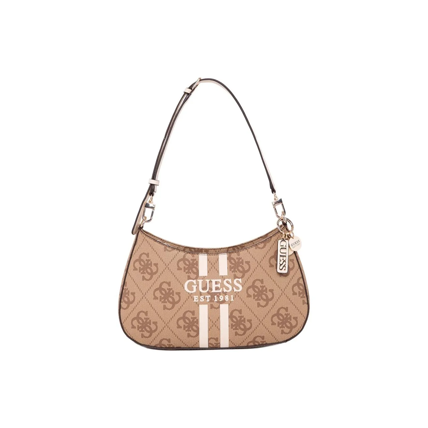 GUESS Сумка через плечо из искусственной кожи среднего размера женская хаки