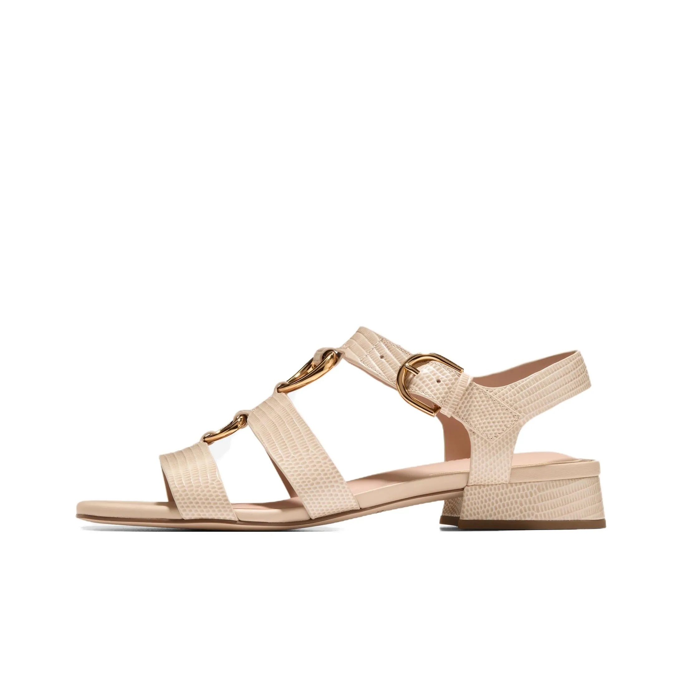 COLE HAAN Collection One Strap Sandals Women's Beige
