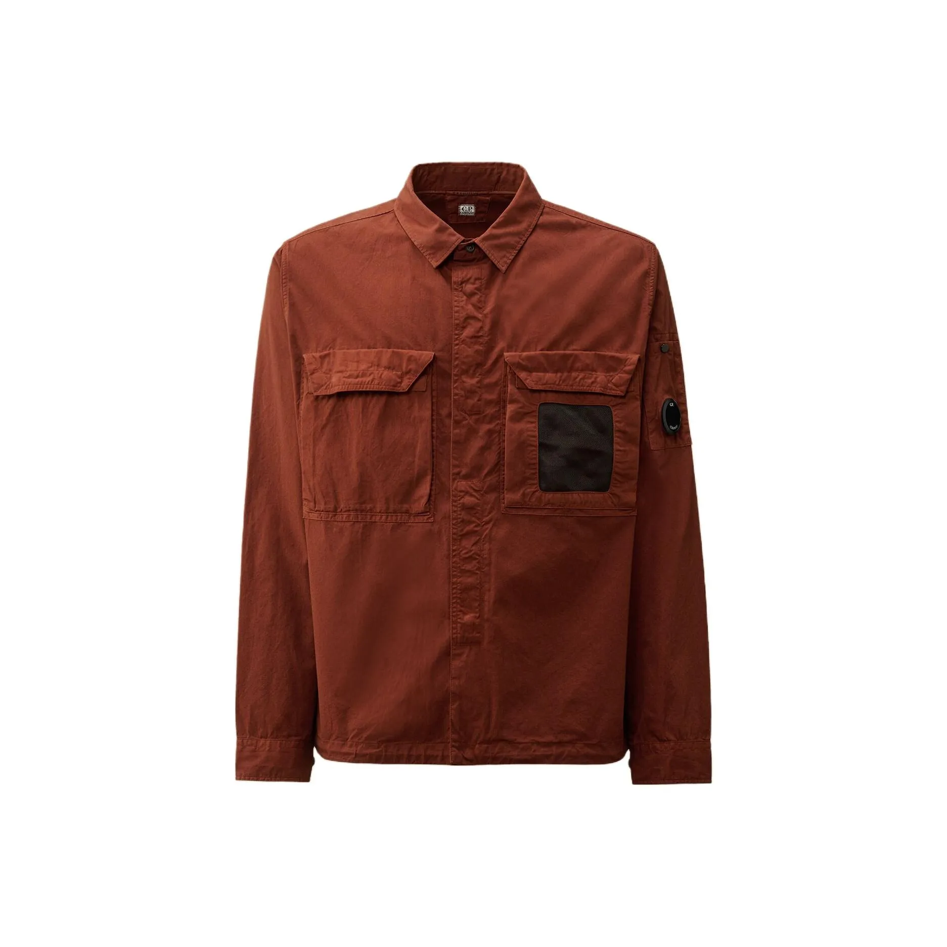 C.P.Company Рубашка Мужская Ржаво-Красная