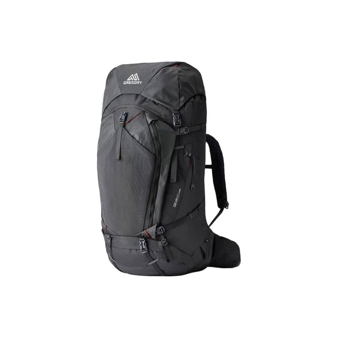 GREGORY 80L Mountaineering Bag Backpack Outdoor Bag Recycled Nylon Lava Gray Women's
