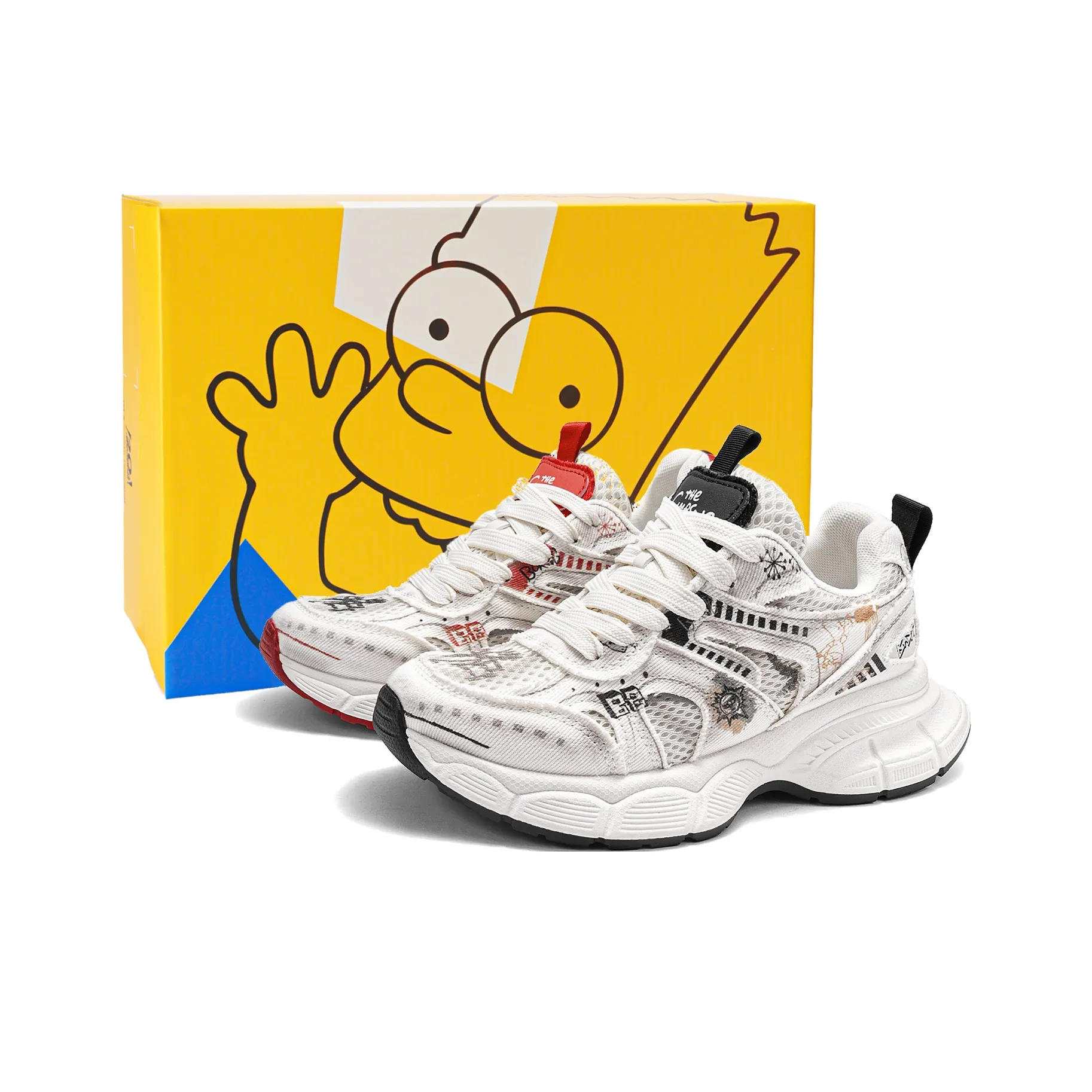 The Simpsons Low Top Chunky Sneakers Unisex