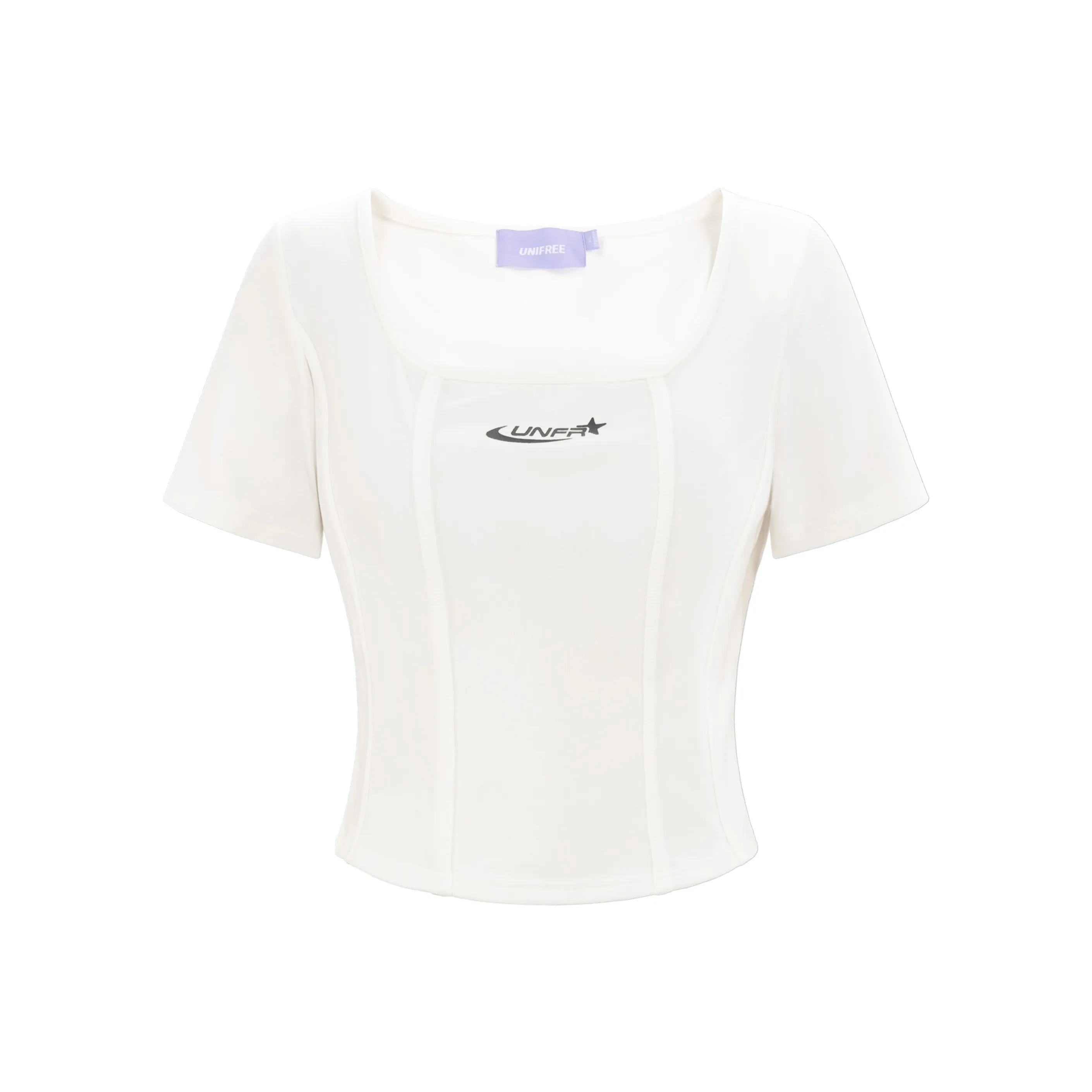 UNIFREE Стандартная футболка Женская Белая