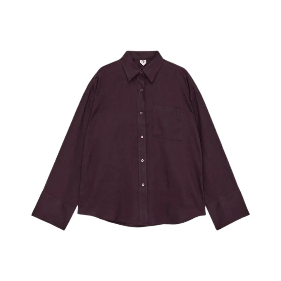 ARKET Темно-фиолетовые Женские Рубашки