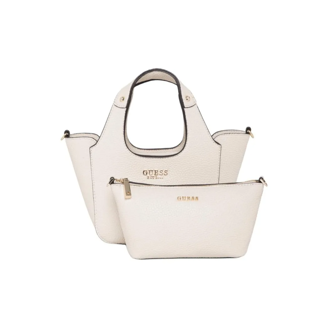 GUESS Искусственная кожа Тоут Сумка Сумка для покупок Комбинированная сумка Сумка Женская Белая
