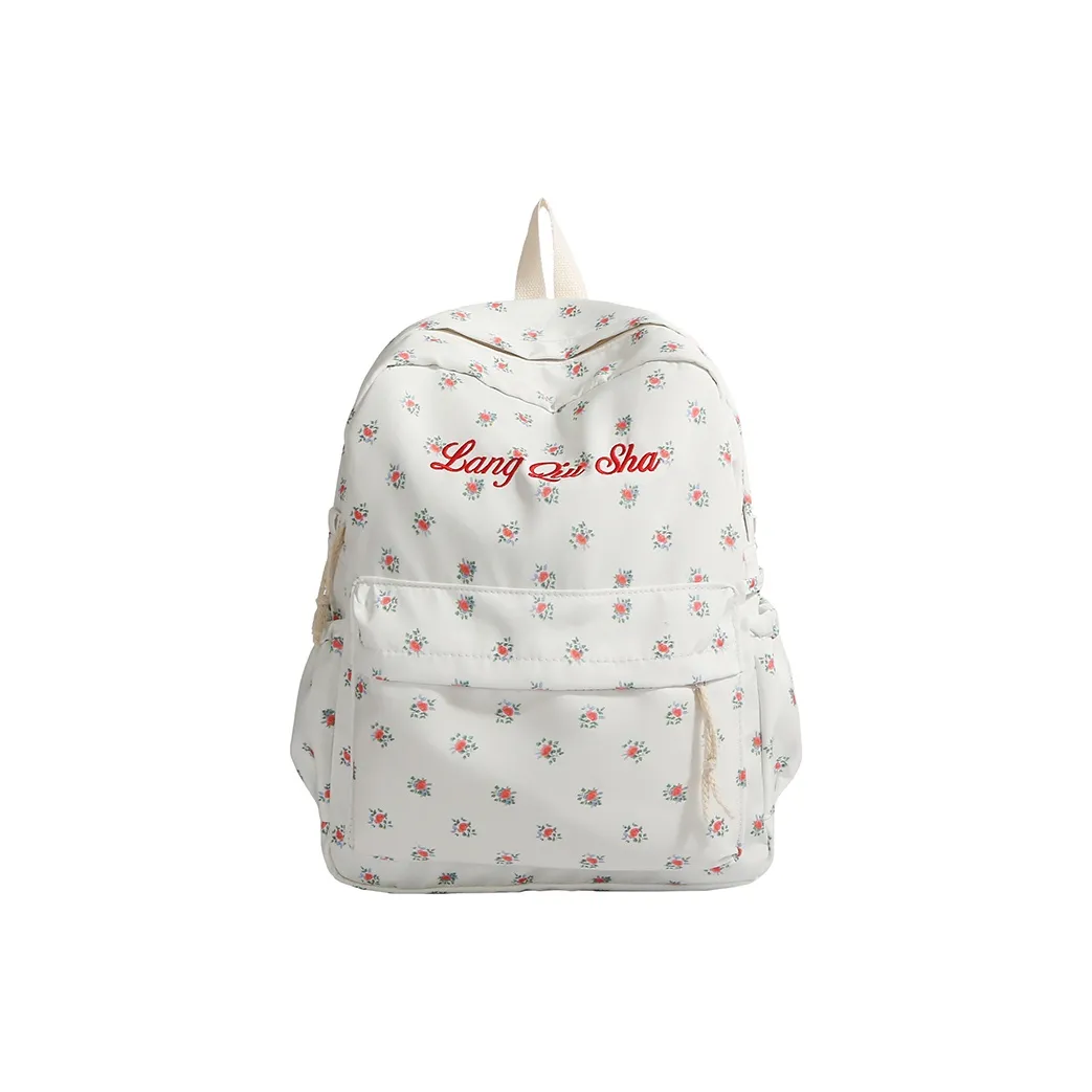 Kewuku Нейлоновый Рюкзак Унисекс Белый Экрю