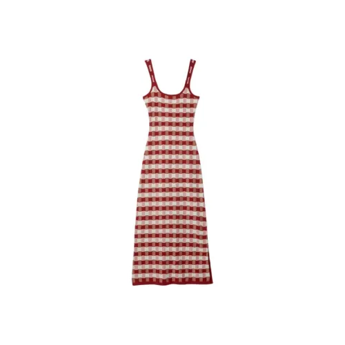 HOUSE OF SUNNY Red Женские Слиплатья