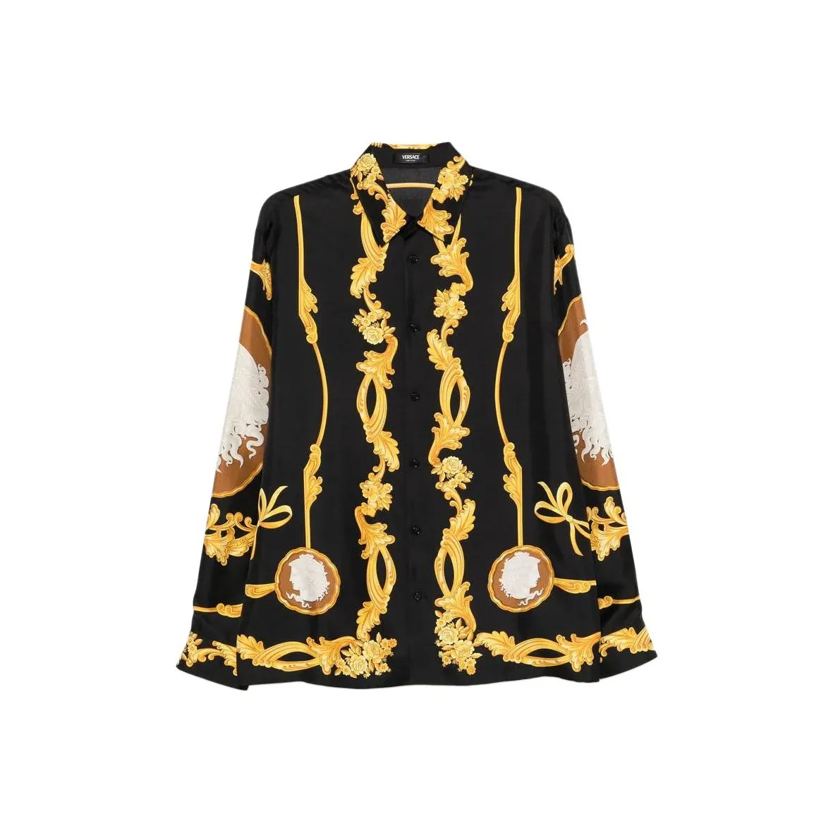 VERSACE Cameo Silk Shirt