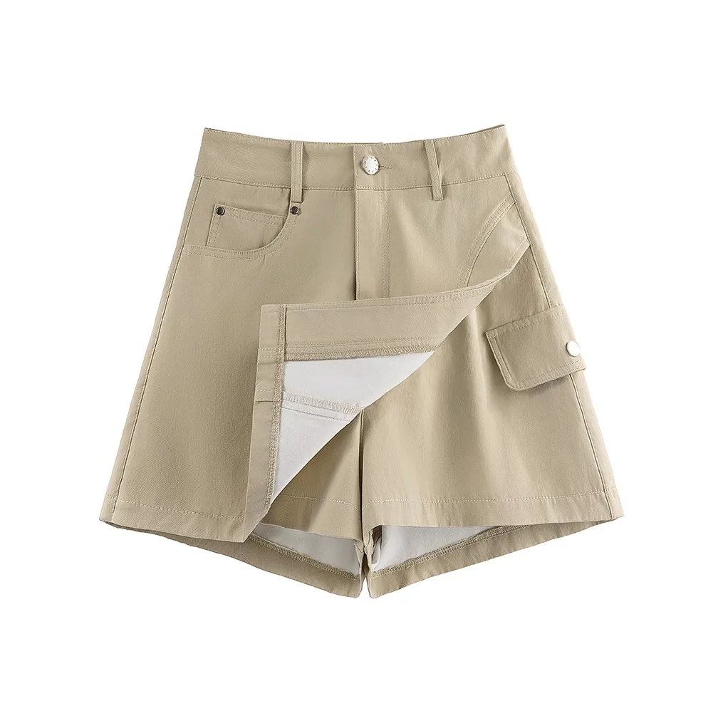 Cypress House Повседневные шорты женские хаки