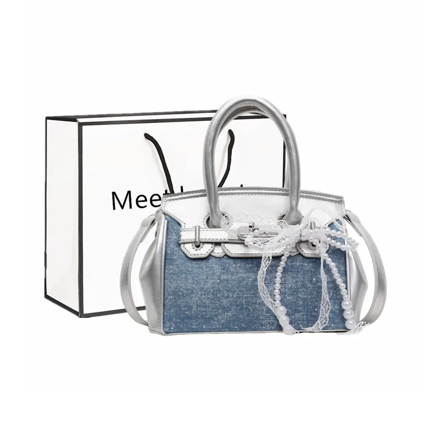 Fitchell ПУ (полиуретан) Сумка Женская Небесно-синий Королевский синий Джинсовый синий Черный