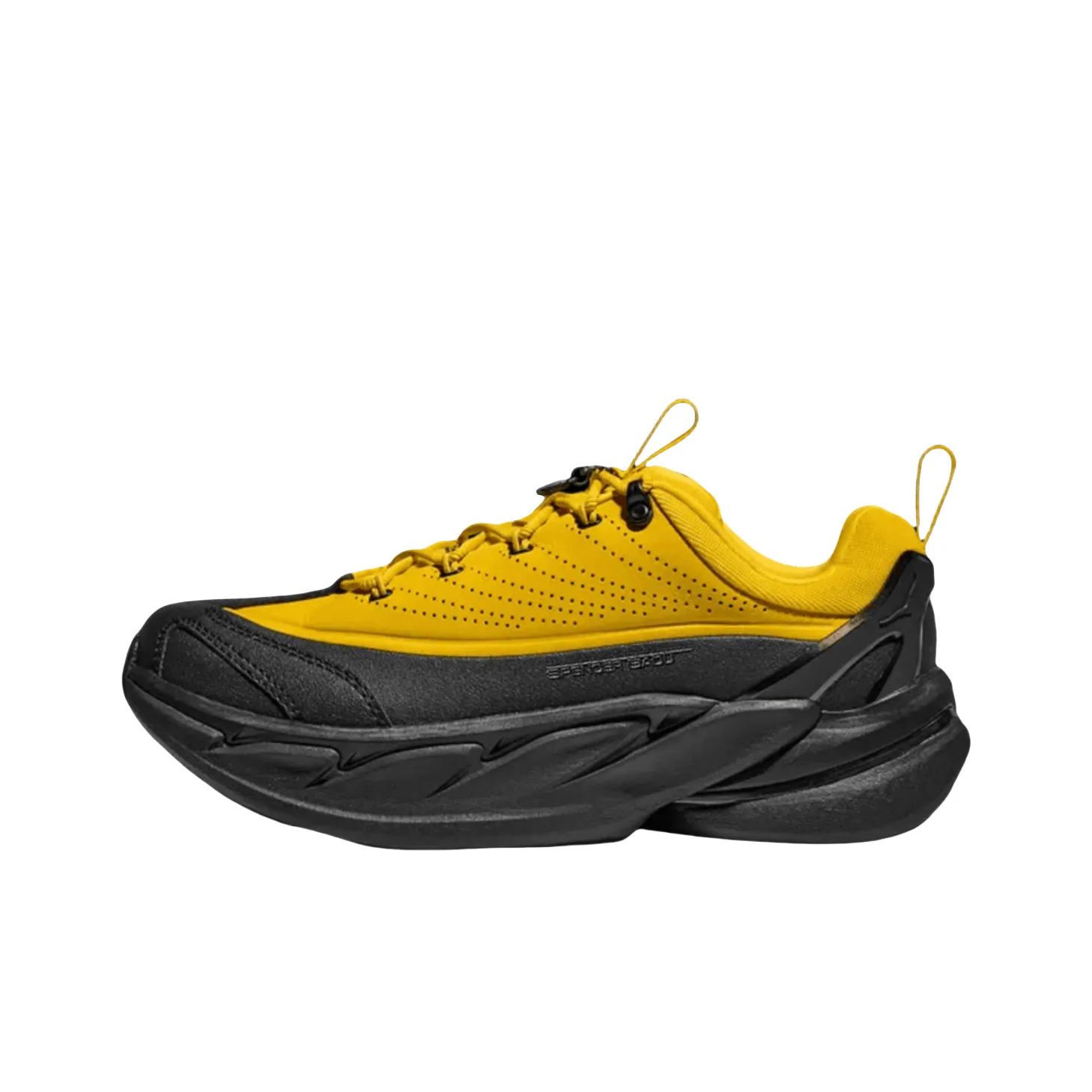 Spencer Badu x HOKA ONE ONE ELEVON X Устойчивые к истиранию низкие беговые кроссовки унисекс желтые