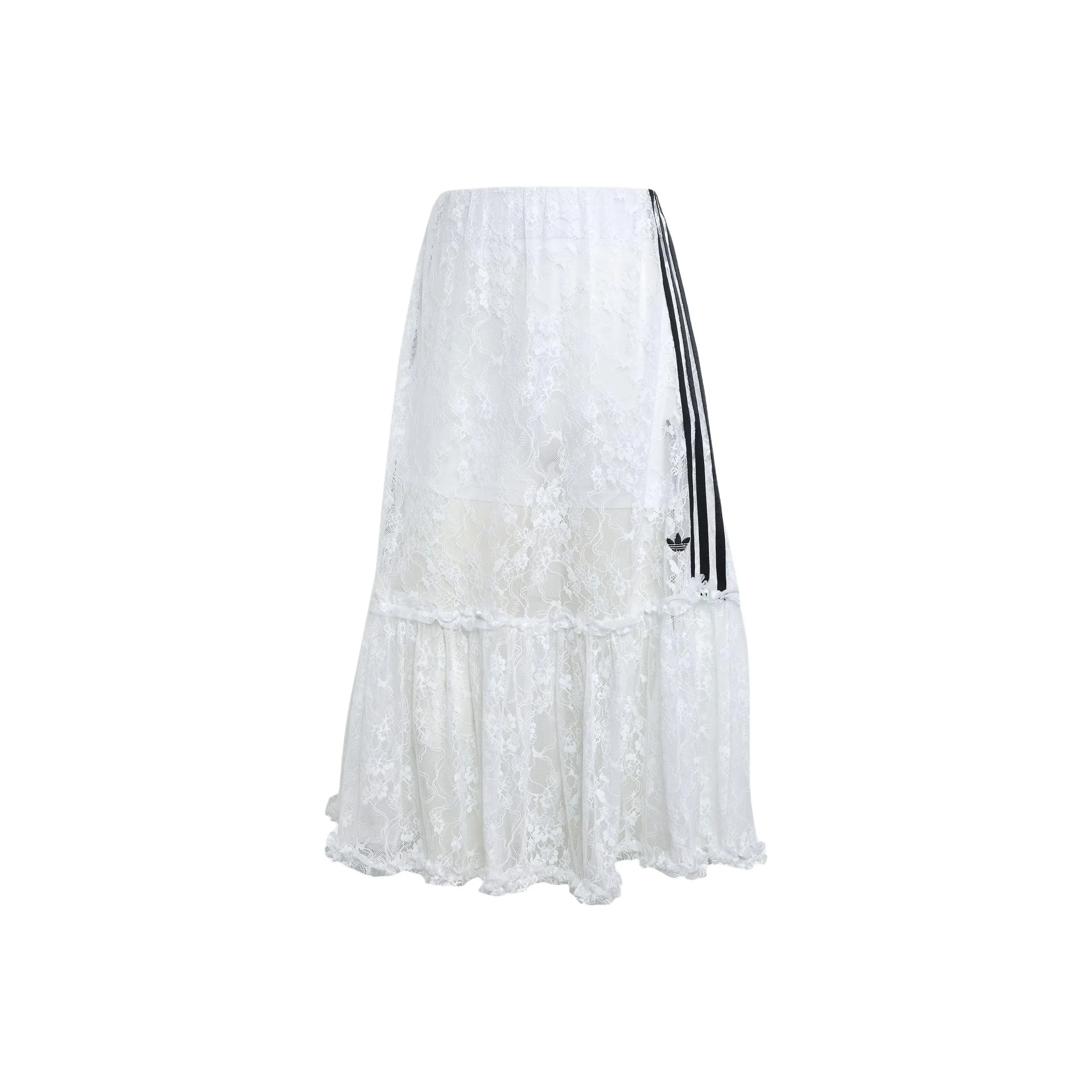 Adidas Originals Повседневный Длинный Юбка Женская Белая