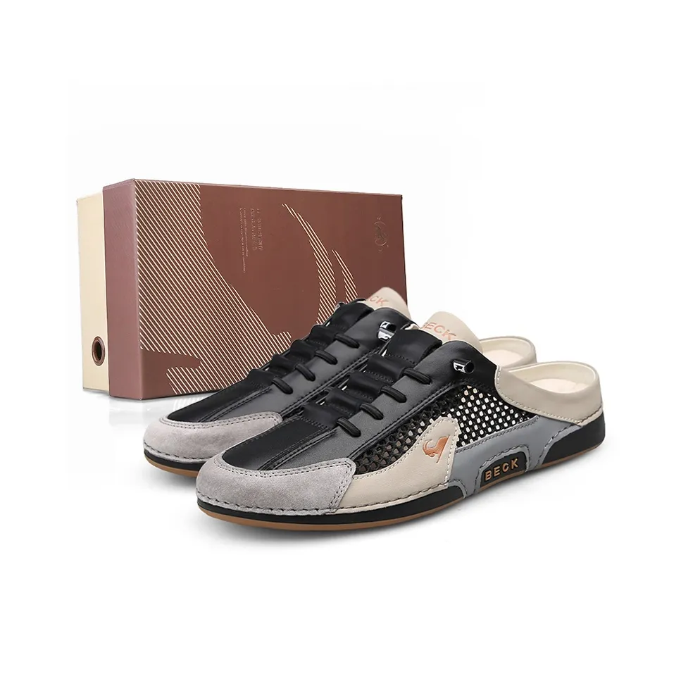 BECK Slip Resistant Quick Dry Closed Toe Slippers Men's