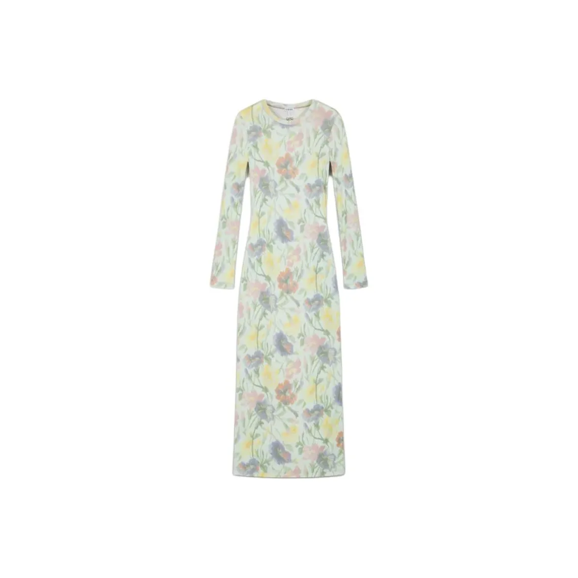 LOEWE Floral Print Long sleeve Dress