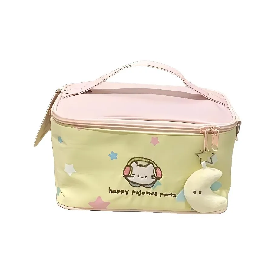 Gentle Welcome Портативный Makeup Bag Сумка для хранения Сумка Классификация MULTI Layer Дорожная сумка Косметички