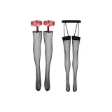 2팩 (캐미솔 & 블랙 프레임 + 레이스 & 레드 에지)