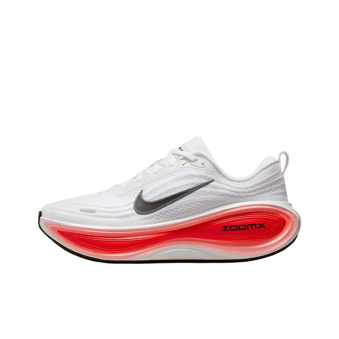 Nike Vomero Plus Slip-resistant Abrasion-resistant Low Top Casual Marathon Racing Men's White Red Найк Вомеро Плюс Противоскользящий Устойчивый к истиранию Низкий Топ Повседневный Марафон Гонка Беговые кроссовки Мужской Белый Красный