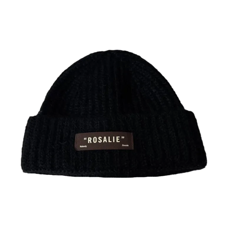 KKV Полиэстер Beanies Унисекс Черный