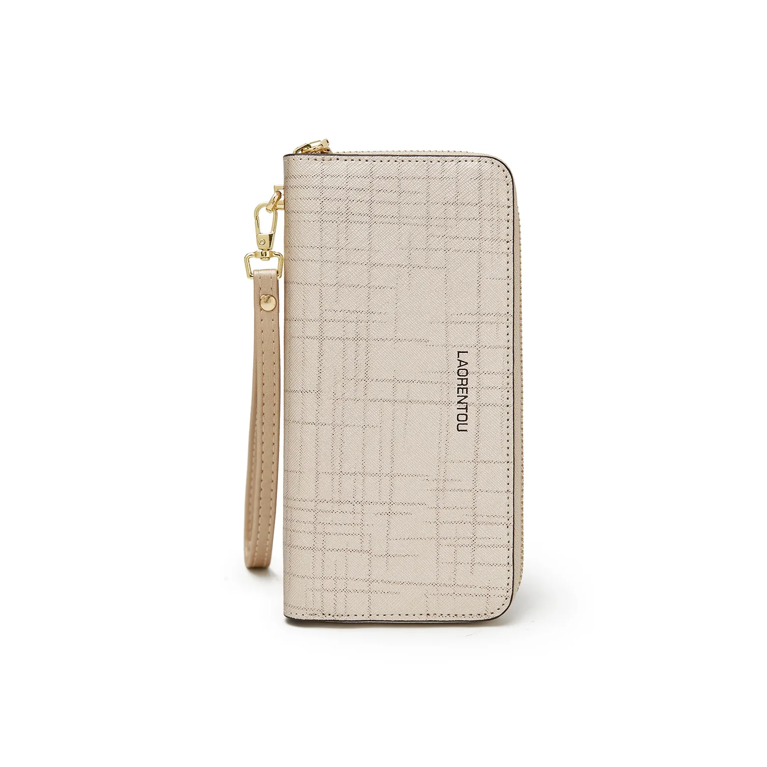 Old Man's Head Коровья кожа с синтетической кожей Кошелек Женские Золотой Розово-золотой